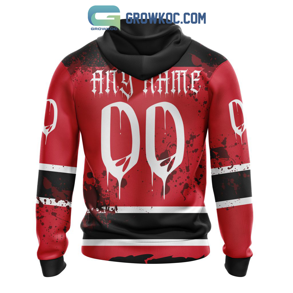 NHL New Jersey Devils Special Zombie Style For Halloween Hoodie -  Reallgraphics