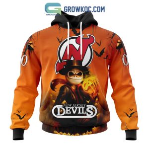 New Jersey Devils NHL Special Jack Skellington Halloween Concepts Hoodie T Shirt