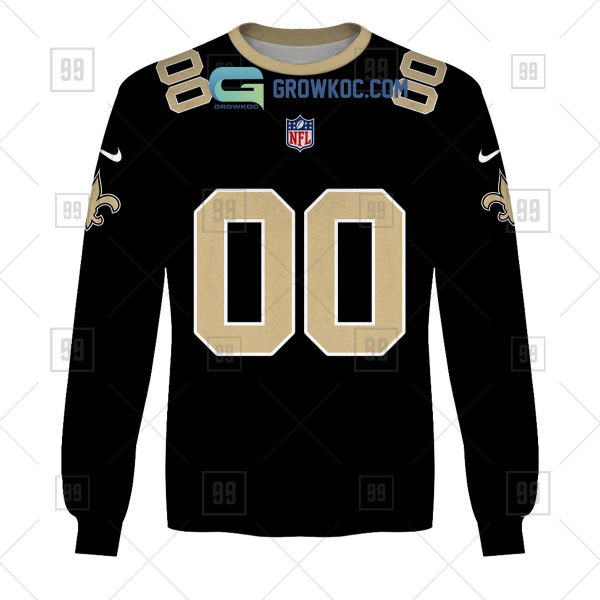 New Orleans Saints NFL Personalized Home Jersey Hoodie T Shirt