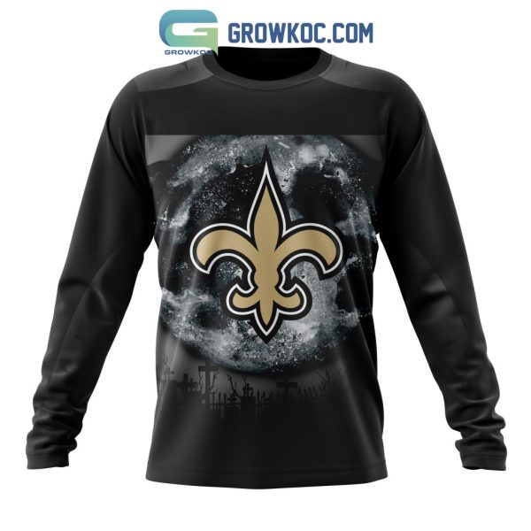 New Orleans Saints NFL Special Halloween Night Concepts Kits Hoodie T Shirt