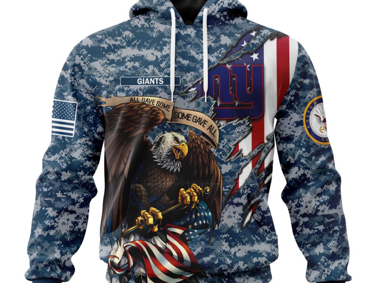 New York Giants NFL Honor US Navy Veterans All Gave Some Some Gave