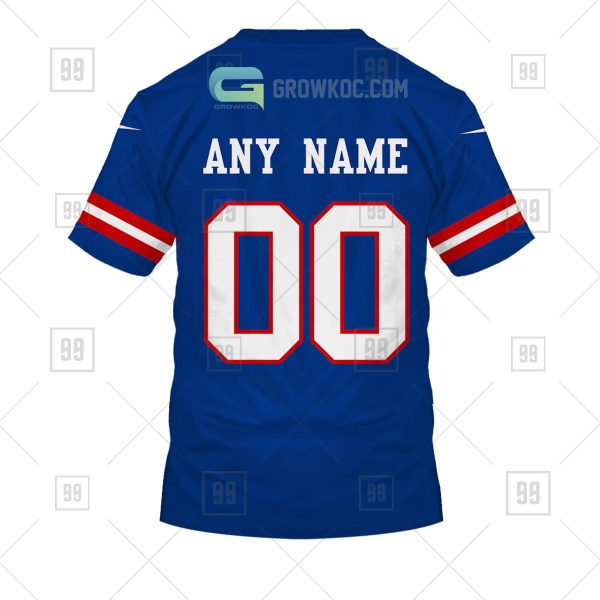 New York Giants NFL Personalized Home Jersey Hoodie T Shirt