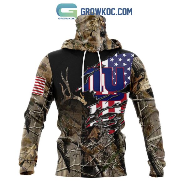 New York Giants NFL Special Camo Realtree Hunting Personalized Hoodie T Shirt