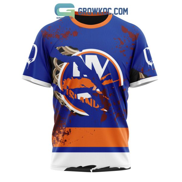 New York Islanders NHL Special Design Jersey With Your Ribs For Halloween Hoodie T Shirt