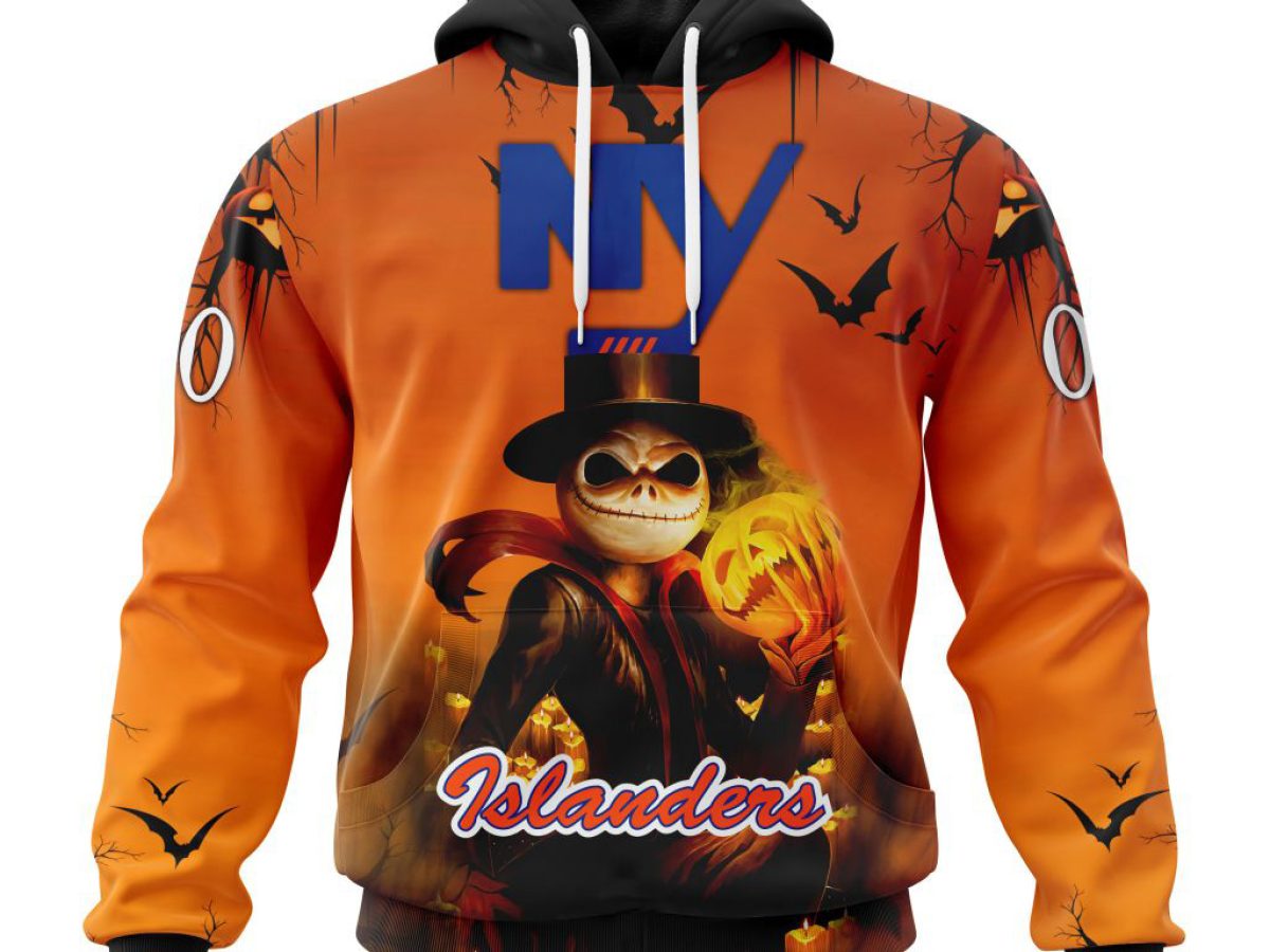 MLB New York Yankees Jack Skellington 3D Hoodie Zipper For Men