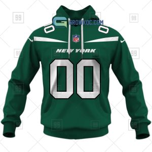 New York Jets NFL Personalized Home Jersey Hoodie T Shirt