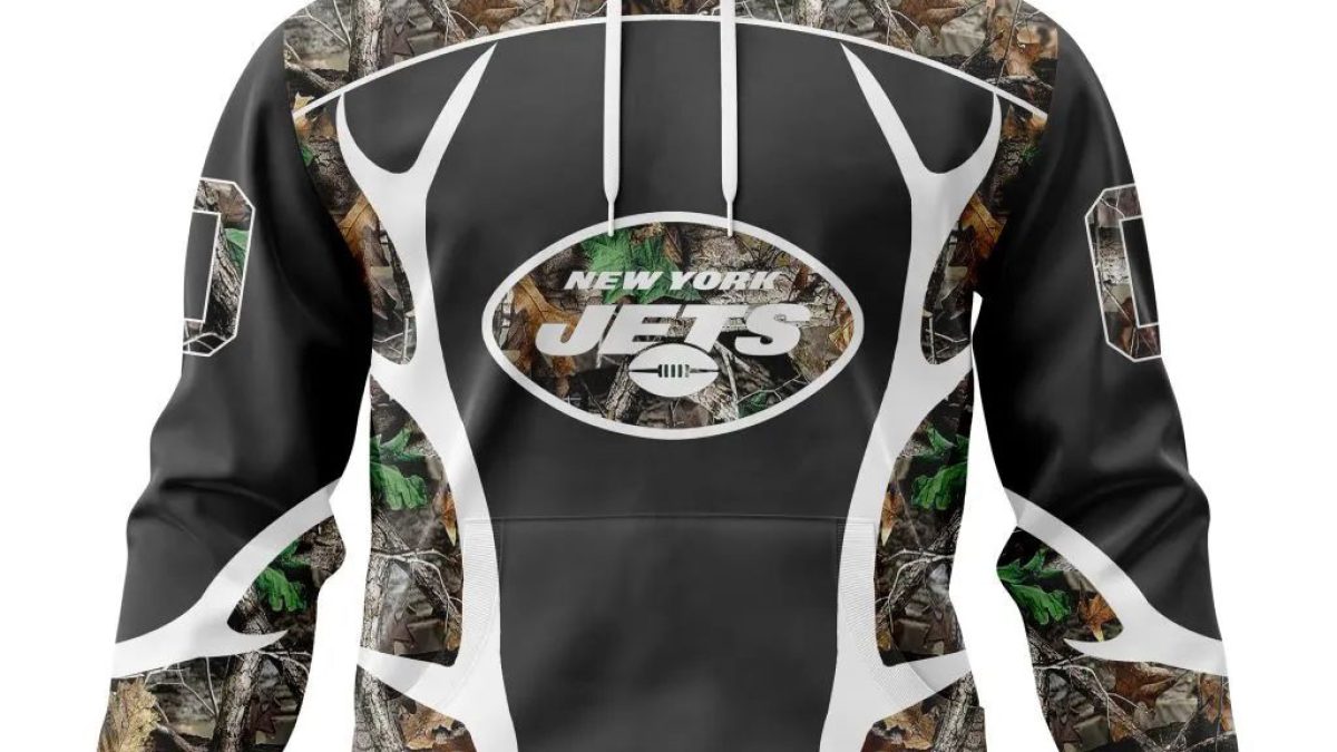 New York Jets NFL Special Camo Realtree Hunting Personalized Hoodie T Shirt  - Growkoc