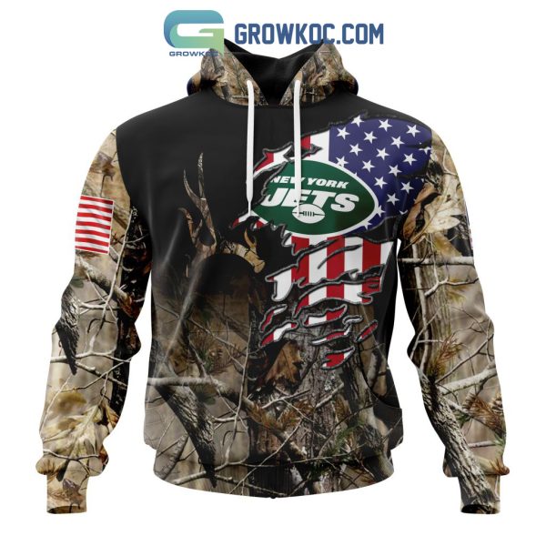 New York Jets NFL Special Camo Realtree Hunting Personalized Hoodie T Shirt