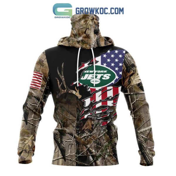 New York Jets NFL Special Camo Realtree Hunting Personalized Hoodie T Shirt