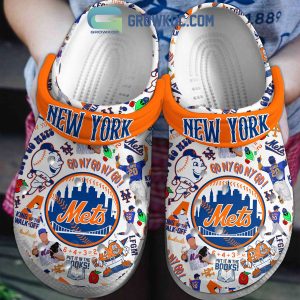 New York Mets Go NY King Of The Walk Off Clogs Crocs