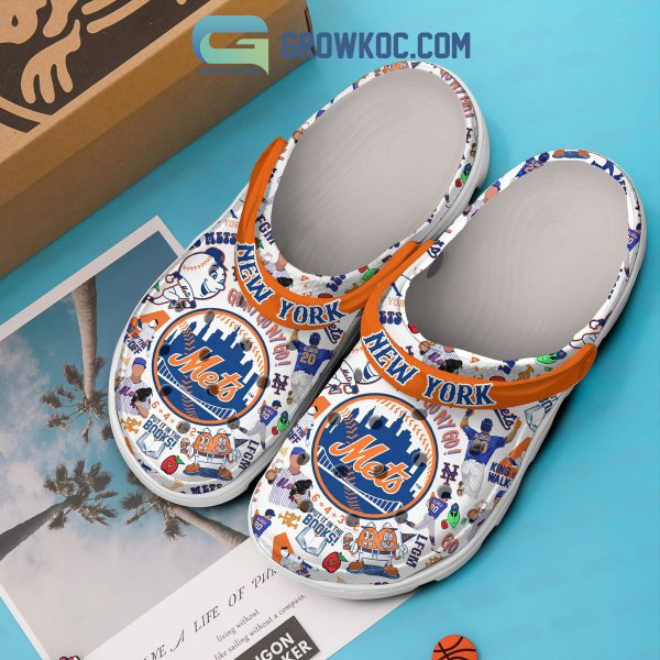 New York Mets Go NY King Of The Walk Off Clogs Crocs