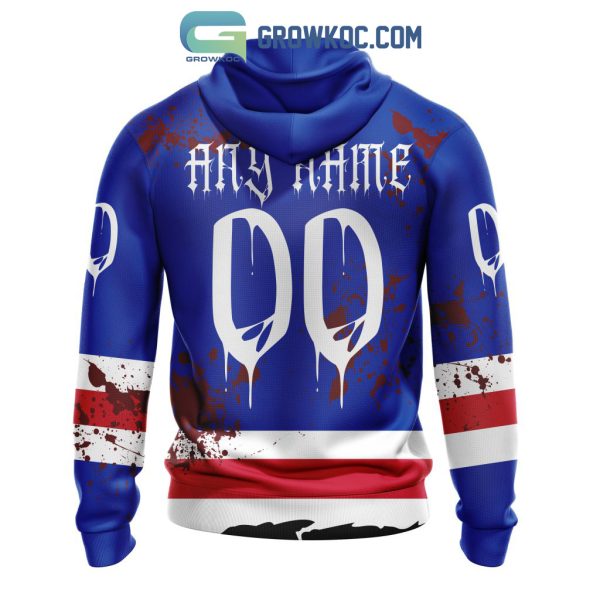 New York Rangers NHL Special Design Jersey With Your Ribs For Halloween Hoodie T Shirt