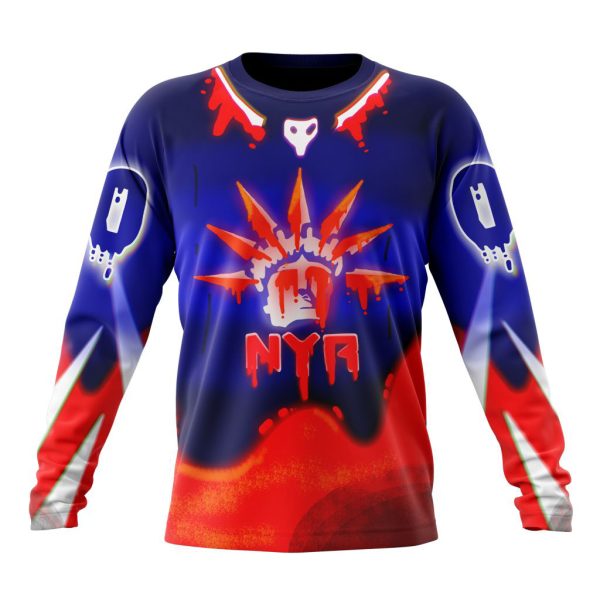 New York Rangers NHL Special Jersey For Halloween Night Hoodie T Shirt