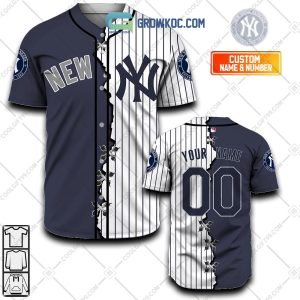 New York Yankees MLB Personalized Mix Baseball Jersey