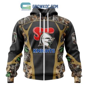 Newcastle Knights NRL Special Camo Hunting Personalized Hoodie T Shirt