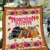 North Carolina Tar Heels NCAA Football Welcome Fall Pumpkin Halloween Fleece Blanket Quilt