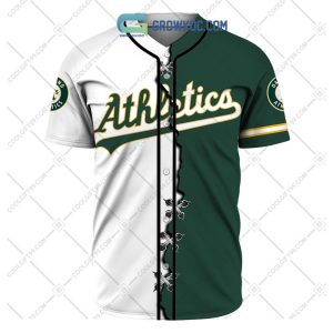 Oakland Athletics MLB Personalized Mix Baseball Jersey
