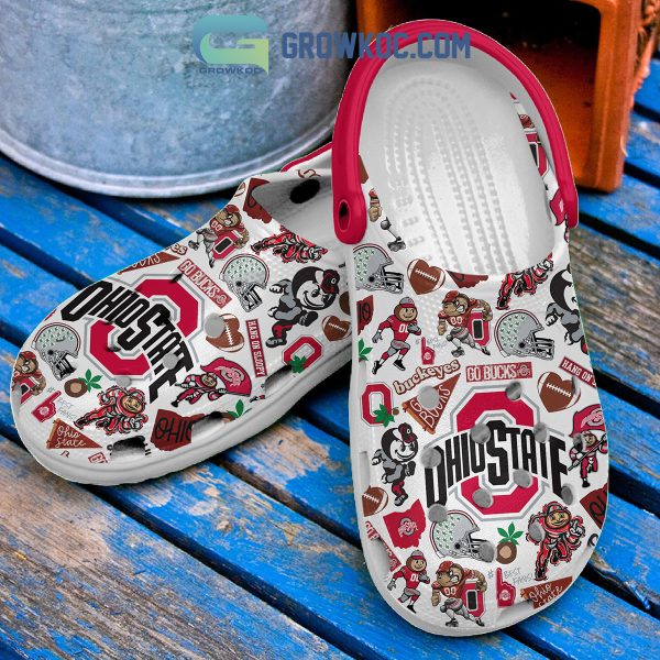 Ohio State Go Bucks Hang On Sloopy Clogs Crocs