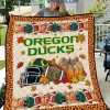 Ole Miss Rebels NCAA Football Welcome Fall Pumpkin Halloween Fleece Blanket Quilt