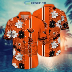 Oregon State Beavers Solgan Bearver Nation True Fan Spirit Personalized Hawaiian Shirts