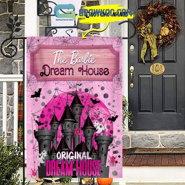 Original Dream House Halloween Nightmare Custom Name House Garden Flag