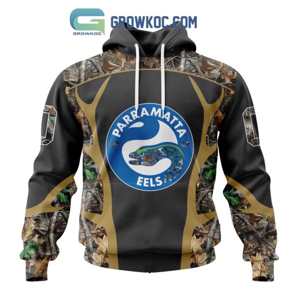 Parramatta Eels NRL Special Camo Hunting Personalized Hoodie T Shirt