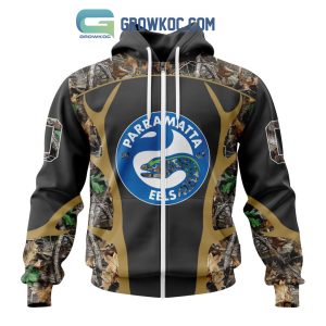Parramatta Eels NRL Special Camo Hunting Personalized Hoodie T Shirt
