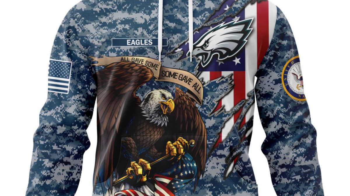 Philadelphia Eagles NFL Honor US Navy Veterans All Gave Some Some