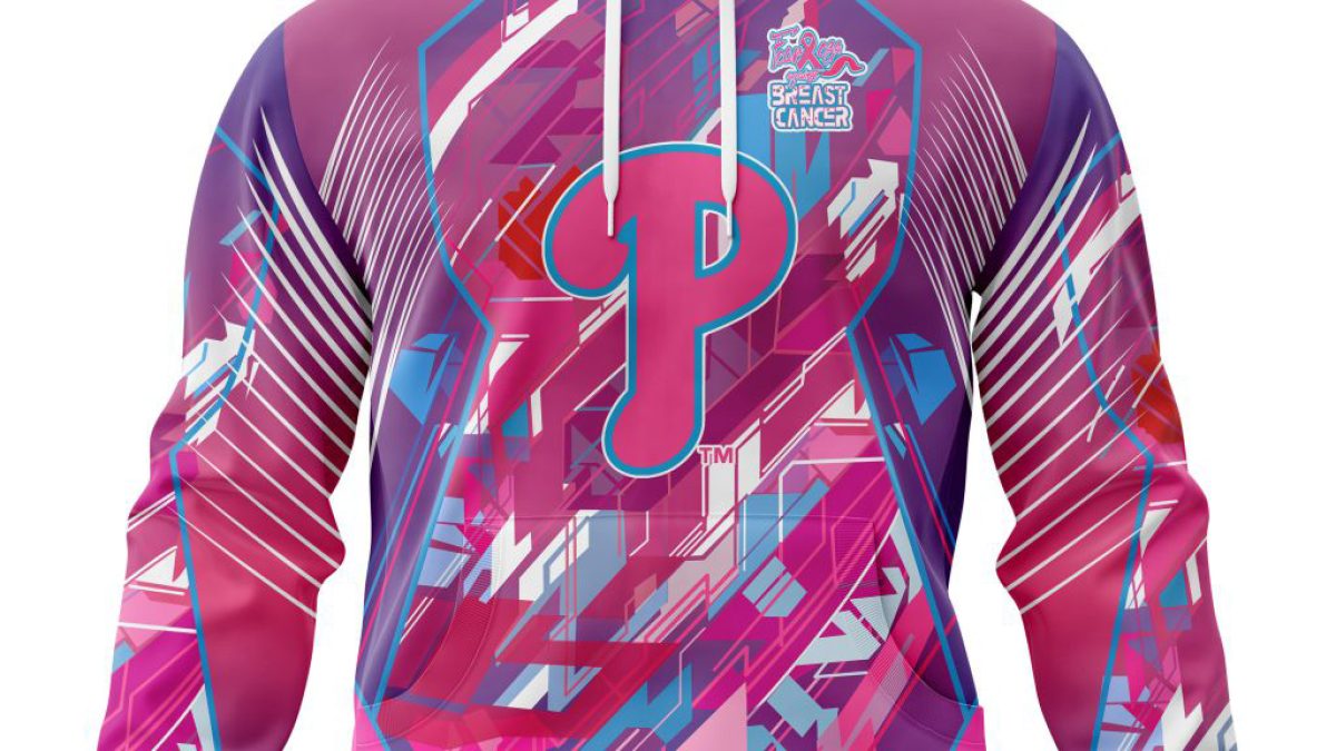 Philadelphia Phillies Mlb Special Design I Pink I Can! Fearless