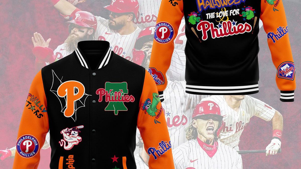 MLB Philadelphia Phillies Letterman Jacket