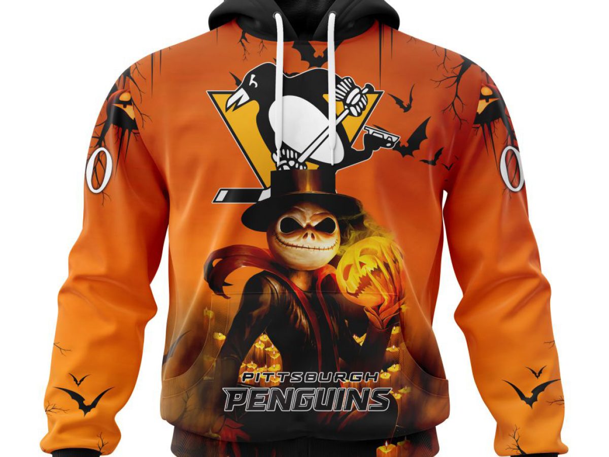 NHL Pittsburgh Penguins Special Zombie Design For Halloween Hoodie