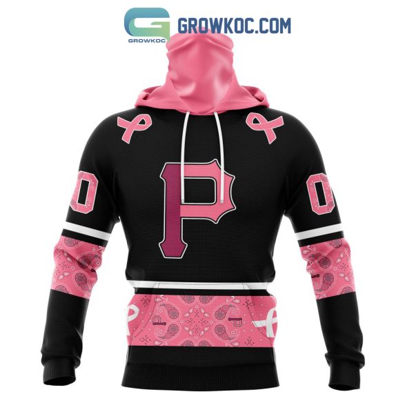 Pittsburgh Pirates MLB In Classic Style With Paisley In October We Wear Pink Breast Cancer Hoodie T Shirt