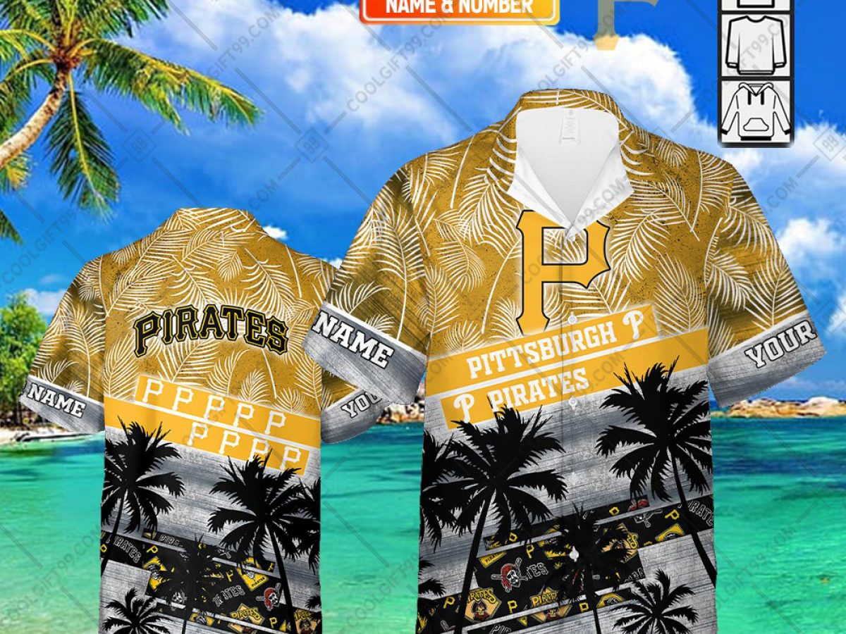 Pittsburgh Pirates Personalized Adult Shirt