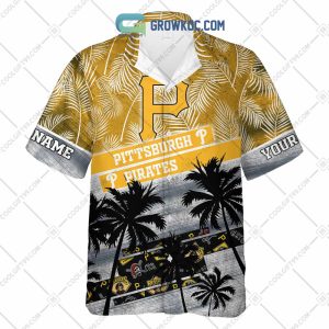 Pittsburgh Pirates MLB Personalized Palm Tree Hawaiian Shirt