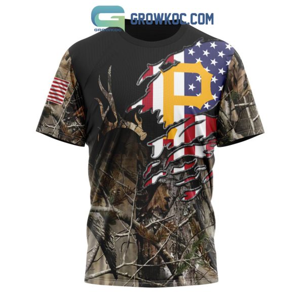 Pittsburgh Pirates MLB Special Camo Realtree Hunting Hoodie T Shirt