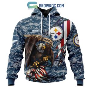 Pittsburgh Steelers NFL Honor US Navy Veterans All Gave Some Some Gave All Personalized Hoodie T Shirt