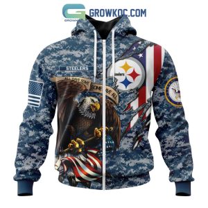 Pittsburgh Steelers NFL Honor US Navy Veterans All Gave Some Some Gave All Personalized Hoodie T Shirt