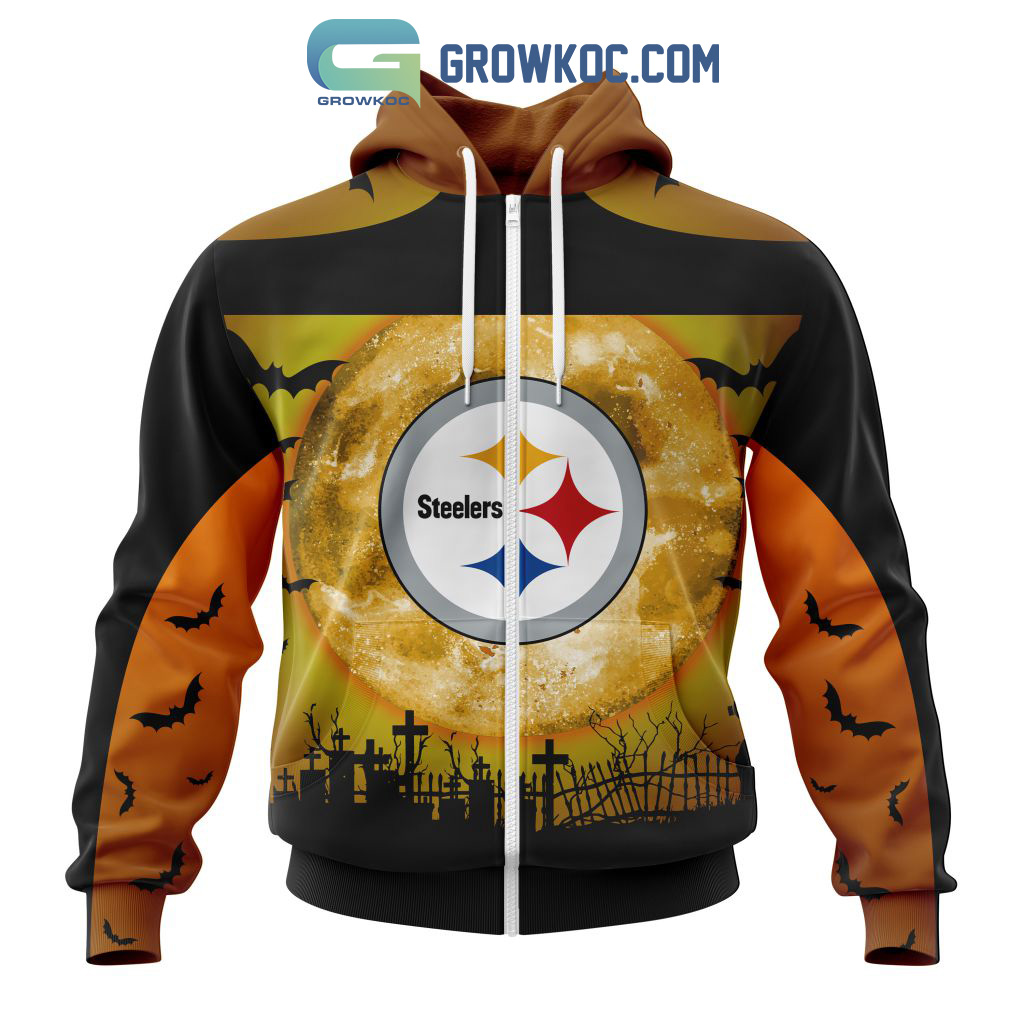 Pittsburgh Steelers NFL Special Halloween Night Concepts Kits Hoodie T Shirt  - Growkoc