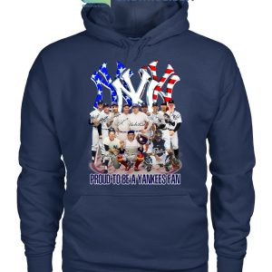 Proud To Be A Yankees Fan Legend Team T Shirt