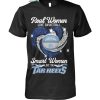 Real Women Love Basketball Smart Women Love The Reds Diamond Design T Shirt