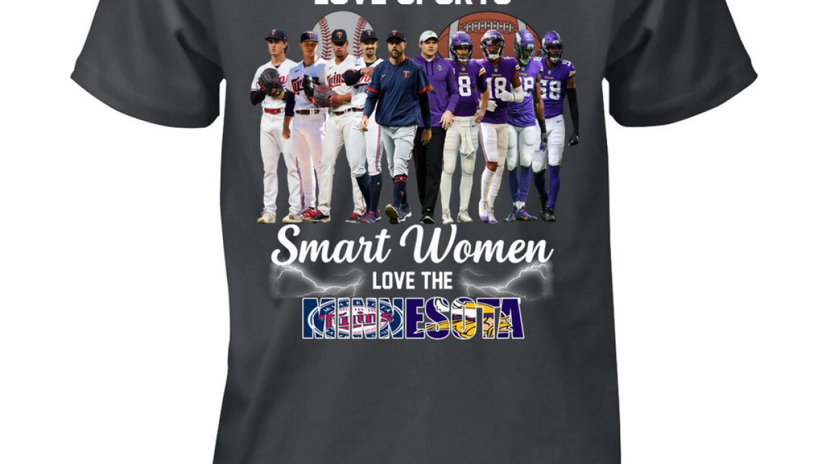 Minnesota Viking Real Women Love Football Smart Women Love The