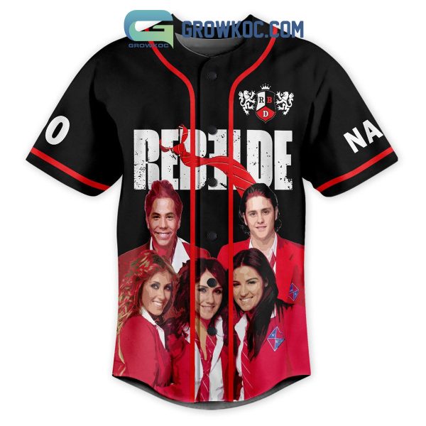 Rebelde Besame Sin Miedo EST 2004 Personalized Baseball Jersey