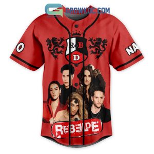 Rebelde Mexican TV Series Personalized Baseball Jersey