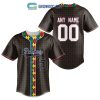 Pittsburgh Pirates MLB Fearless Against Autism Personalized Baseball Jersey