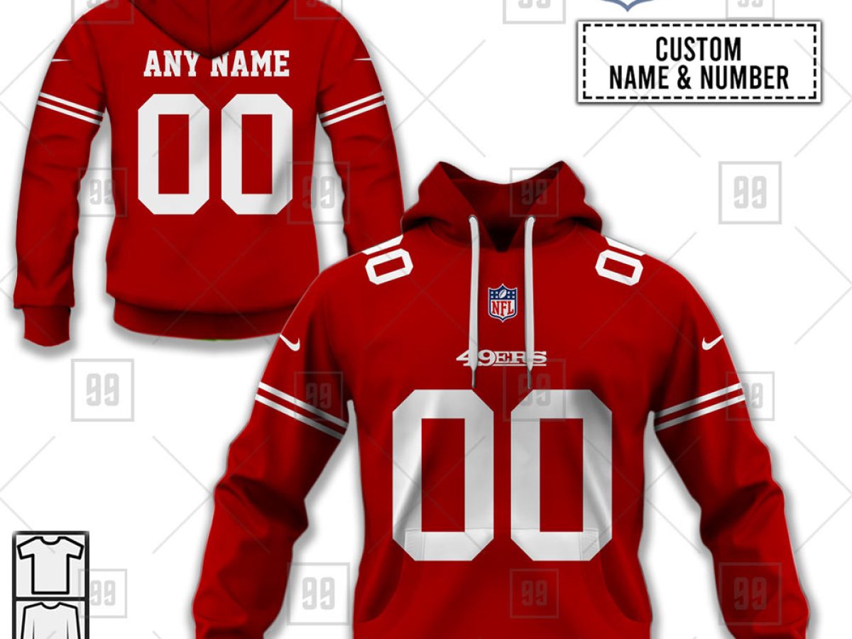 Custom outlet 49ers hoodie