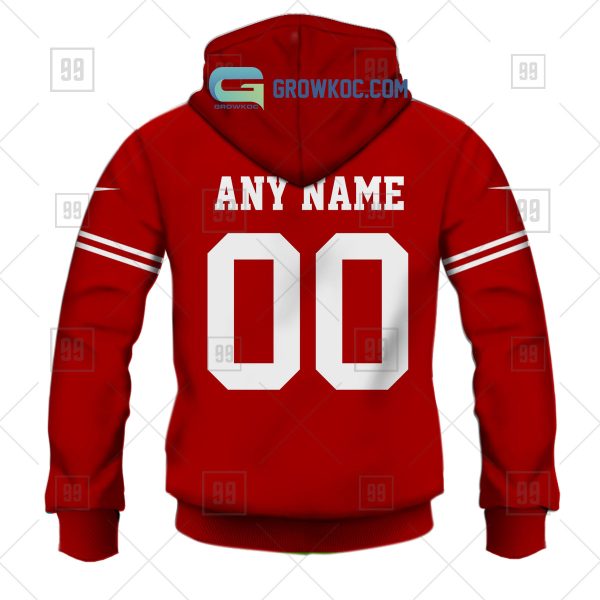 San Francisco 49ers NFL Personalized Home Jersey Hoodie T Shirt