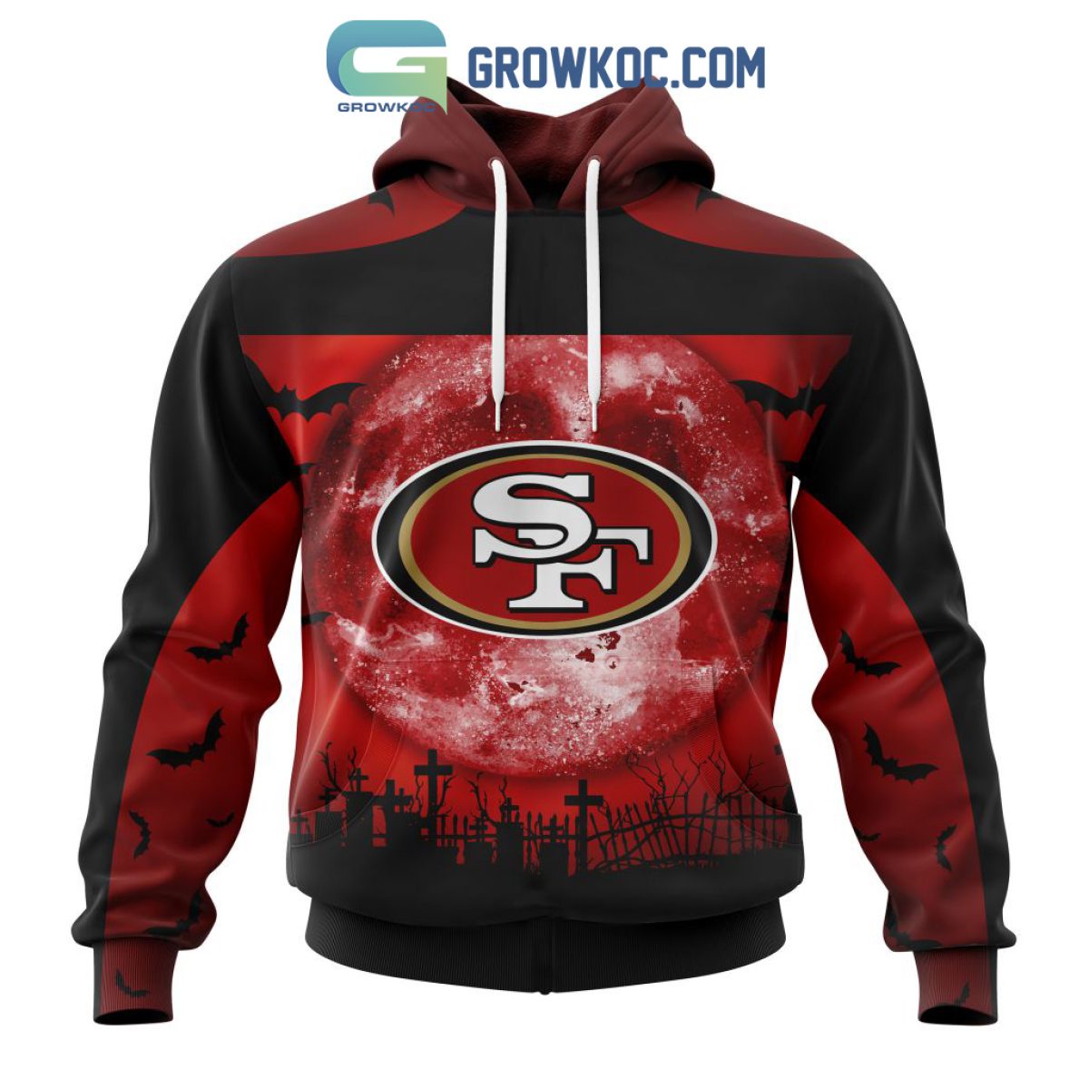 San Francisco 49ers NFL Special Halloween Night Concepts Kits Hoodie T  Shirt - Growkoc