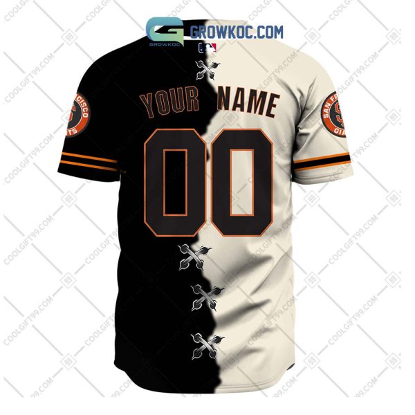 San Francisco Giants MLB Personalized Mix Baseball Jersey