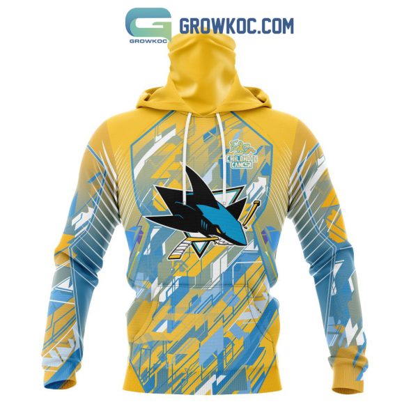San Jose Sharks NHL Fearless Against Childhood Cancers Hoodie T Shirt