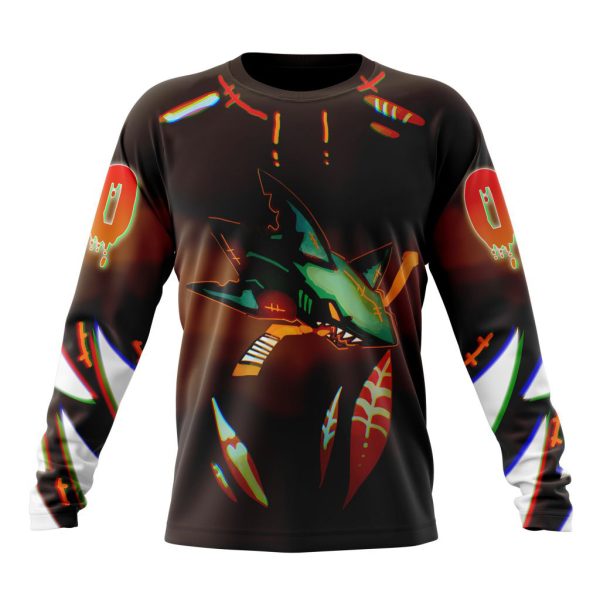 San Jose Sharks NHL Special Jersey For Halloween Night Hoodie T Shirt